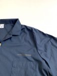 画像4: EMPIRE Co.,Ltd Merch "NOTRESURRECTION" Zip Front Smock Shirt (Navy) [7,800+税] (4)