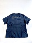 画像3: EMPIRE Co.,Ltd Merch "NOTRESURRECTION" Zip Front Smock Shirt (Navy) [7,800+税]