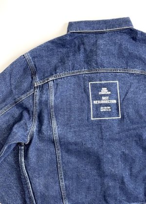 画像1: EMPIRE Co.,Ltd Merch "NDS" Embroidery 12oz. Denim Jacket (Indigo) [¥12,700+税] 送料無料 