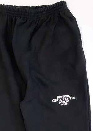 画像4: EMPIRE Co.,Ltd Merch "GRILL CENTER" Sweat Pant (Black) [定価¥7,700] →SALE→