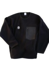 EMPIRE Co.,Ltd Merch "NDC" Embroidery Microfleece Crew (Black) [¥9,000+税]