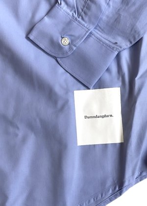 画像5: Ddd. Damndangdarn. Box Relax Shirt (Saxe) [7,900+税] 