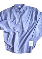 Ddd. Damndangdarn. Box L/S Shirt (Saxe) [8,000+税] 
