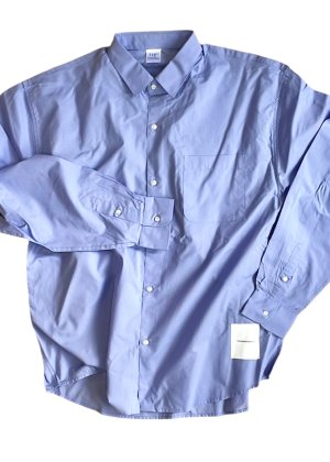 画像1: Ddd. Damndangdarn. Box L/S Shirt (Saxe) [8,000+税] 