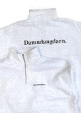 画像4: [送料無料] Ddd. Damndangdarn. Relaxed 1/4 Zip Crew (Ash) [11,000+税] 