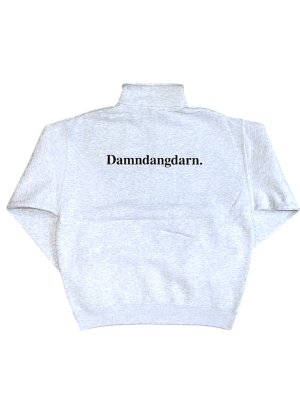 画像6: Ddd. Damndangdarn. Relaxed 1/4 Zip Crew (Ash) [10,000+税] 