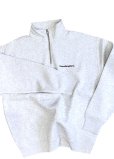 画像3: [送料無料] Ddd. Damndangdarn. Relaxed 1/4 Zip Crew (Ash) [11,000+税] 