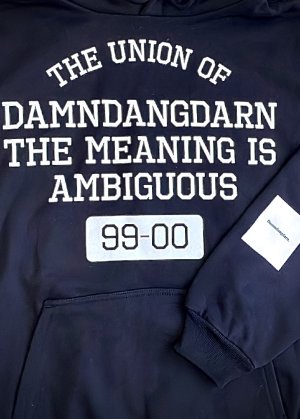 画像4: [送料無料] Ddd. Damndangdarn. Heavy Weight Pullover (Black) [¥11,500+税]