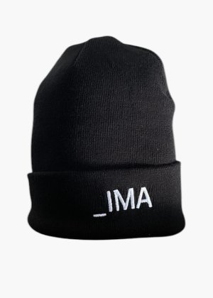 画像1: Ddd. Damndangdarn. Embroidery Knit Cap (Black : Made in USA) [4,500+税] 