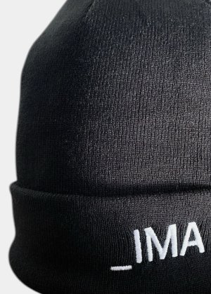 画像2: Ddd. Damndangdarn. Embroidery Knit Cap (Black : Made in USA) [4,500+税] 