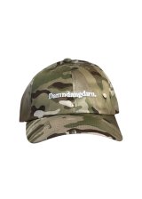 Ddd. Damndangdarn. Embroidery Dad Cap (Multicam) [7,200+税] 