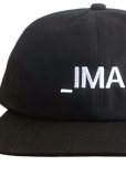 画像2: Ddd. Damndangdarn. Embroidery _IMA Cap (Blacki) [6,300+税] 