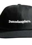 画像1: Ddd. Damndangdarn. Embroidery Logo Cap (Blacki) [6,600+税]  (1)