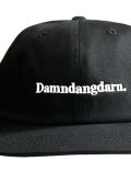 Ddd. Damndangdarn. Embroidery Logo Cap (Blacki) [6,600+税] 