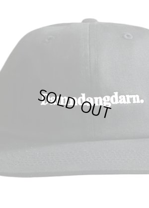 画像1: Ddd. Damndangdarn. Embroidery Logo Cap (Blacki) [6,600+税] 