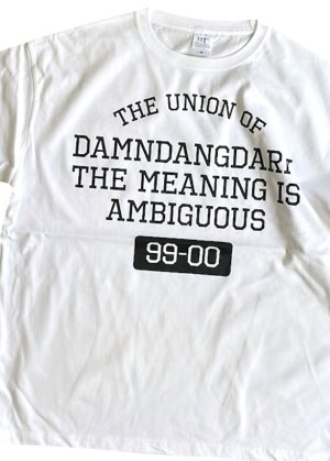 画像1: Ddd. Damndangdarn. Relax Tee (White) [6,300+税] 