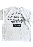 画像2: Ddd. Damndangdarn. Relax Tee (White) [6,300+税]  (2)