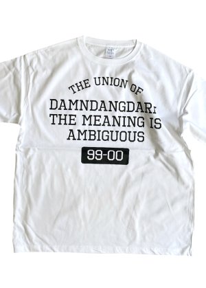 画像2: Ddd. Damndangdarn. Relax Tee (White) [6,300+税] 