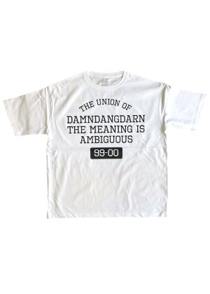 画像3: Ddd. Damndangdarn. Relax Tee (White) [6,300+税] 