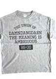 画像5: Ddd. Damndangdarn. Relax Tee (Heather) [6,300+税]  (5)