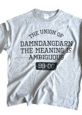 Ddd. Damndangdarn. Relax Tee (Heather) [6,300+税] 