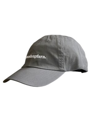画像3: Ddd. Damndangdarn. Embroidery Dad Cap (Charcoali) [6,900+税] 