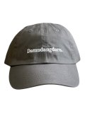 Ddd. Damndangdarn. Embroidery Dad Cap (Charcoali) [6,900+税] 
