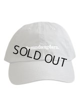 Ddd. Damndangdarn. Embroidery Dad Cap (Charcoali) [6,900+税] 