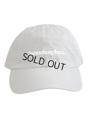画像1: Ddd. Damndangdarn. Embroidery Dad Cap (Charcoali) [6,900+税] 