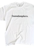 画像1: Ddd. Damndangdarn. Logo Tee (White) [6,000+税]  (1)