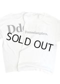 Ddd. Damndangdarn. Logo Tee (White) [5,500+税] 