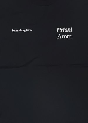 画像6: Ddd. Prfsnl Amtr  Embroidery Code Tee (Black 6.5oz) [6,800+税] 