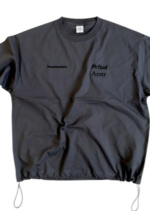 画像1: Ddd. Prfsnl Amtr  Embroidery Code Tee (Graphite 6.5oz) [6,800+税] 