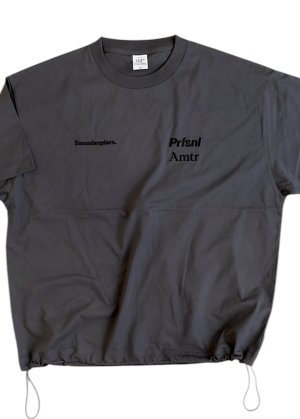 画像2: Ddd. Prfsnl Amtr  Embroidery Code Tee (Graphite 6.5oz) [6,800+税] 