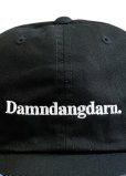 画像3: Ddd. Damndangdarn. Embroidery Dad Cap (Black) [6,900+税]  (3)