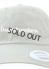 Ddd. Damndangdarn. Embroidery Dad Cap (Military Green) [6,900+税] 