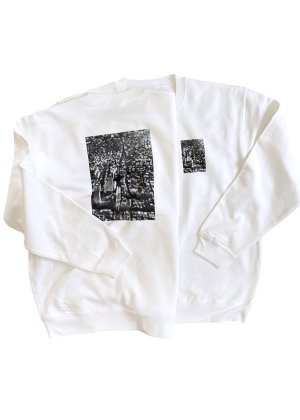 画像2: EMPIRE Co.,Ltd Merch BPM Light Weight Crew (White) [¥7,500+税]