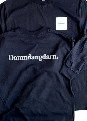 画像2: Ddd. Damndangdarn. L/S Tee (Black) [6,200+税] 