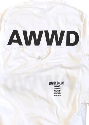 画像2: AWWD ALLWEWANNADO L/S Tee (White) [6,000+税] 
