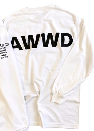画像7: AWWD ALLWEWANNADO L/S Tee (White) [6,000+税] 
