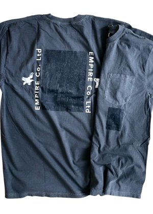画像1: EMPIRE Co.,Ltd Merch BPM Pigment S/S Tee (Asphalt Blk系) [¥6,000+税] 