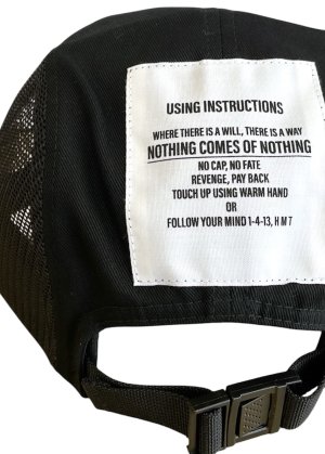 画像7: EMPIRE Co.,Ltd Merch BPM Tag Side Mesh Cap (Black) [6,300+税] 