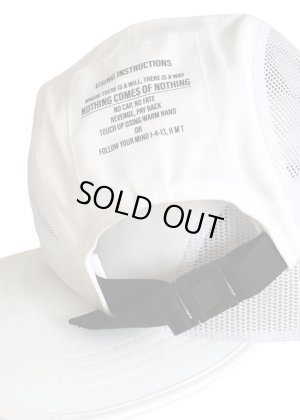 画像1: EMPIRE Co.,Ltd Merch BPM Tag Side Mesh Cap (White) [6,300+税] 