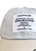 EMPIRE Co.,Ltd Merch BPM  Simply Cap (L. Gray/Natural/Off White) [6,300+税] 