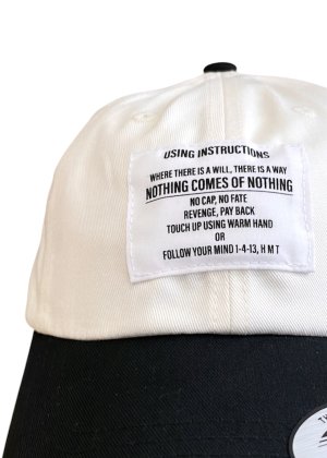 画像1: EMPIRE Co.,Ltd Merch BPM  Simply Cap (Black/Off White) [6,300+税] 