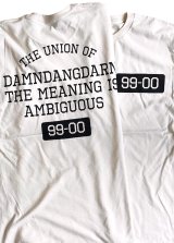 Ddd. Damndangdarn. College Tee (Natural) [5,400+税] 