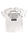 画像5: Ddd. Damndangdarn. College Tee (Natural) [5,400+税]  (5)