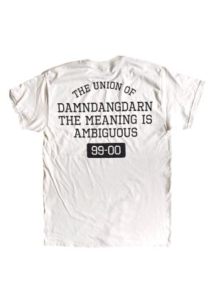 画像5: Ddd. Damndangdarn. College Tee (Natural) [5,400+税] 