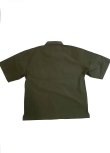 画像4: EMPIRE Co.,Ltd Merch New Message Wide Boxi Shirt (Olive) [¥7,000+税]