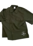 画像1: EMPIRE Co.,Ltd Merch<br / >New Message<br / >Wide Boxi Shirt<br / >(Olive)<br / >[¥7,000+税]